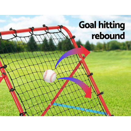 Everfit Baseball Soccer Net Rebounder Football Goal Net Sports Training Aid.
