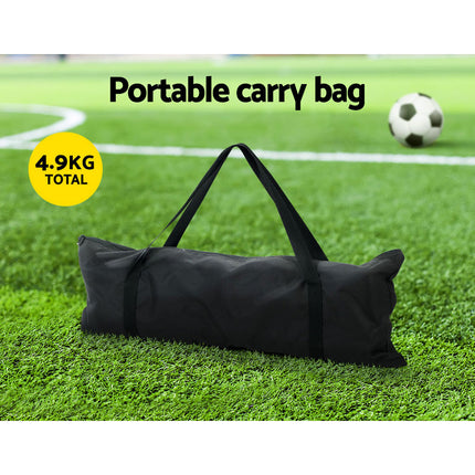 Everfit 1.8m Football Soccer Net Portable Goal Net Training 3 Target Zone.