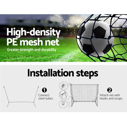 Everfit 3.6m Football Soccer Net Portable Goal Net Rebounder Sports Training.
