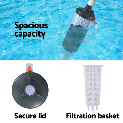 Aqua Buddy Pool Leaf Canister Cleaner Suction Catcher In-ground Swimming Pools.