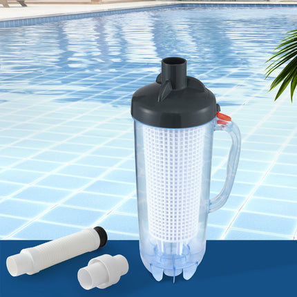 Aqua Buddy Pool Leaf Canister Cleaner Suction Catcher In-ground Swimming Pools.
