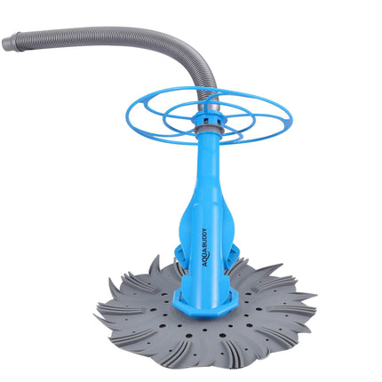 Aqua Buddy Vacuum Pool Cleaner Automatic Swimming Pool Floor Climb Wall Grey.