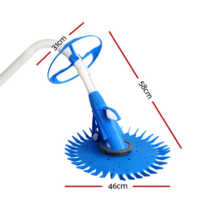 Aqua Buddy Pool Cleaner Automatic Vacuum Swimming Floor Climb Wall Pool 10M Hose.