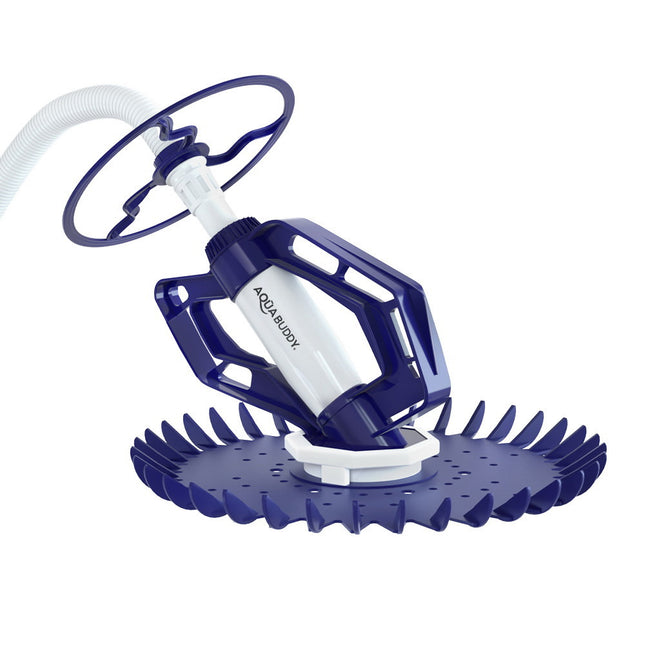 Aqua Buddy Pool Cleaner Automatic Vacuum Floor Climb Suction Swimming Hose 10M.