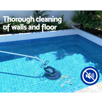 Aqua Buddy Pool Cleaner Automatic Vacuum Floor Climb Suction Swimming Hose 10M.
