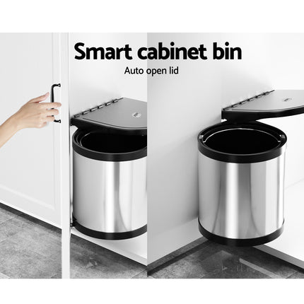 Cefito Pull Out Bin Swing Out Bins 12L.
