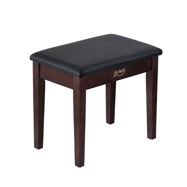 Alpha Piano Bench Stool with Storage Wooden PU Leather.