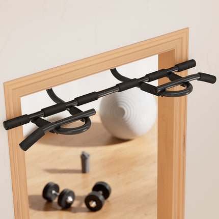 Everfit Pull Up Bar 104CM Doorway Chin Up Horizontal Bar Gym.