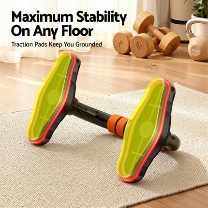 Everfit Push Up Bars Stands Parallel Handles Home Gym Fitness Strength Training.