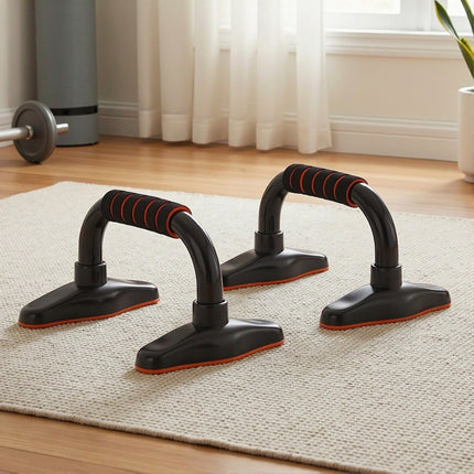 Everfit Push Up Bars Stands Parallel Handles Home Gym Fitness Strength Training.