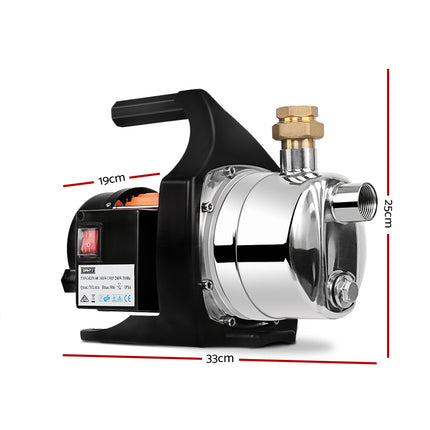 Giantz Garden Water Pump High Pressure 1500W Max. Tank Rain Farm Irrigation House.