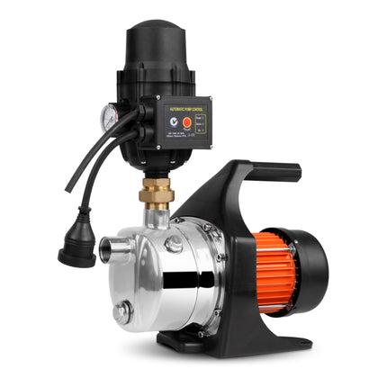 Giantz Garden Water Pump 1500W Max. High Pressure Tank Rain Farm Irrigation Black.
