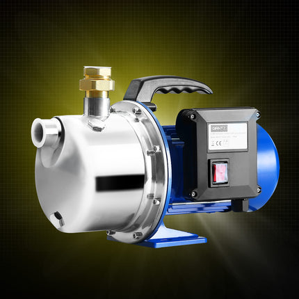 Giantz Garden Water Jet Pump High Pressure 1100W Tank Rain Farm Irrigation House.