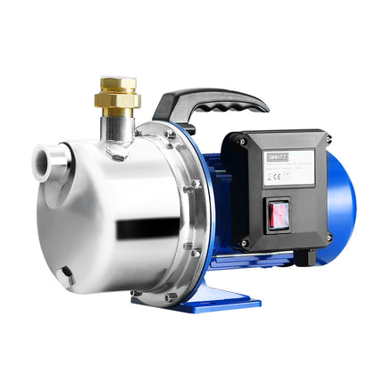 Giantz Garden Water Jet Pump High Pressure 1100W Tank Rain Farm Irrigation House.