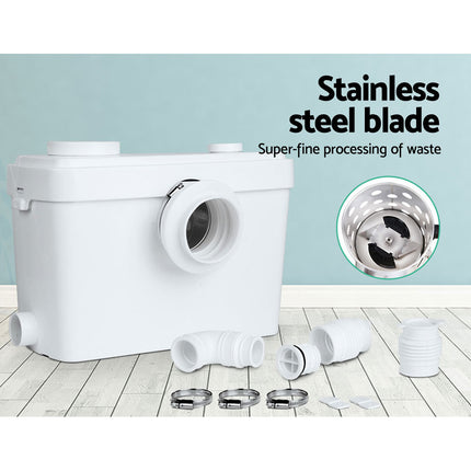 Giantz Macerator Sewerage Pump Waste Water Marine Toilet Disposal Unit Laundry.