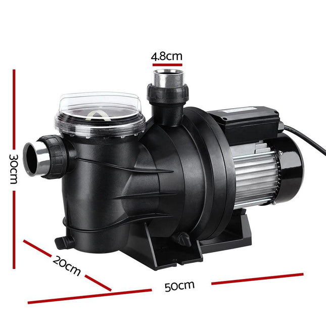 Giantz Pool Pump Swimming Water Pump 2000W Max. 2.7HP Circulation Filter Electric Spa.