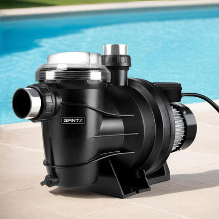 Giantz Pool Pump Swimming Water Pump 2000W Max. 2.7HP Circulation Filter Electric Spa.