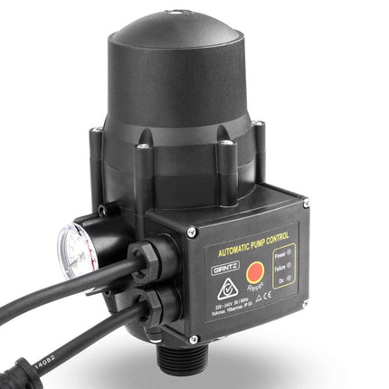Giantz Garden Water Pump High Pressure 2000W Max 4-Stage Tank Irrigation Transfer Booster Pump Black.