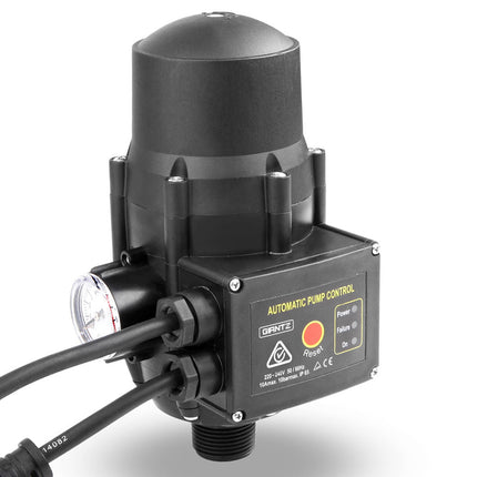 Giantz Garden Water Pump High Pressure 2000W Max 4-Stage Tank Irrigation Transfer Booster Pump Black.
