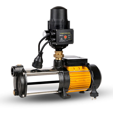 Giantz Garden Water Pump High Pressure 2500W Max 5-Stage Tank Irrigation Transfer Booster Pump Black.