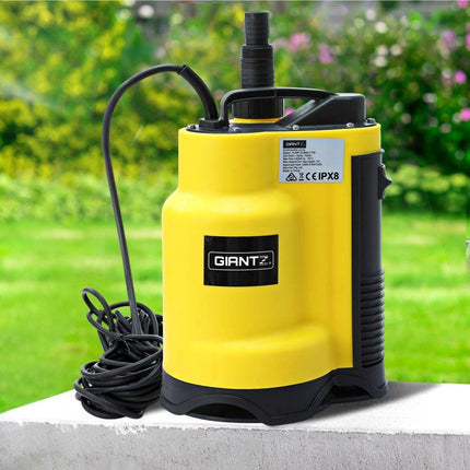 Giantz Garden Water Submersible Pump 750W Dirty Bore Sewerage Tank Well Steel.