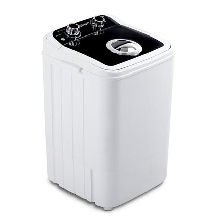 Devanti Portable Washing Machine 4.6KG Black.