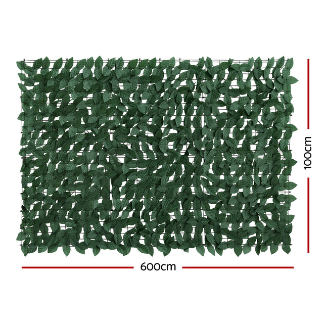 Gardeon Artificial Ivy Privacy Fence Screen Greenery Backdrop Panel for Balcony Patio Garden.