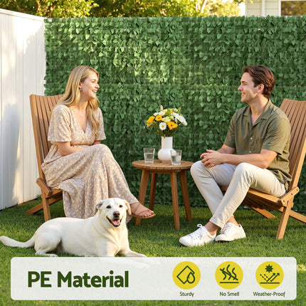 Gardeon Artificial Ivy Privacy Fence Screen Greenery Backdrop Panel for Balcony Patio Garden.