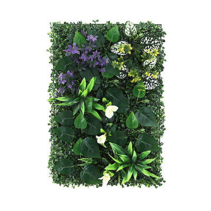 Gardeon 4PCS Artificial Plant Wall Panels 40X60CM Boxwood Panel Hedge Grass Backdrop Backyard Green Decor.
