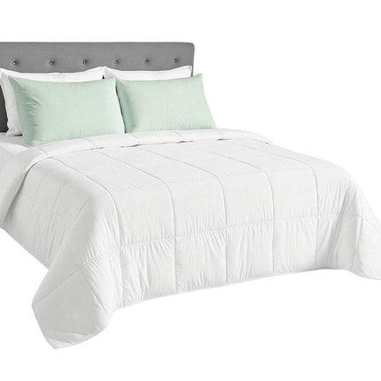 Giselle Bedding 200GSM Bamboo Quilt Summer Quilts All Season Doona Duvet Lightweight Super King.