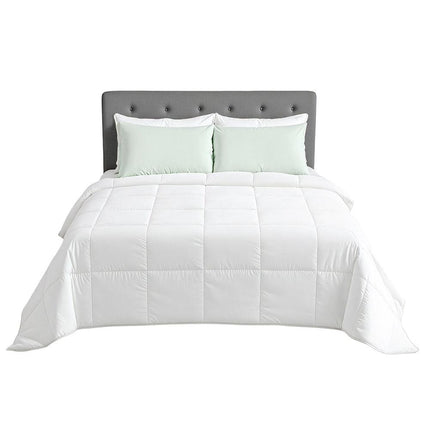 Giselle Bedding 200GSM Bamboo Quilt Summer Quilts All Season Doona Duvet Lightweight Super King.