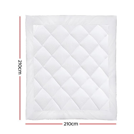 Giselle Bedding 800GSM Microfibre Bamboo Quilt Queen.