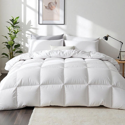 Giselle Bedding 700GSM Duck Down Feather Quilt Duvet Doona Winter Blanket Single.
