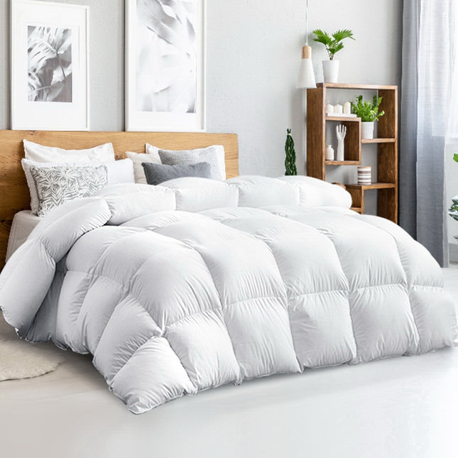 Giselle Bedding 500GSM Goose Down Feather Quilt King.