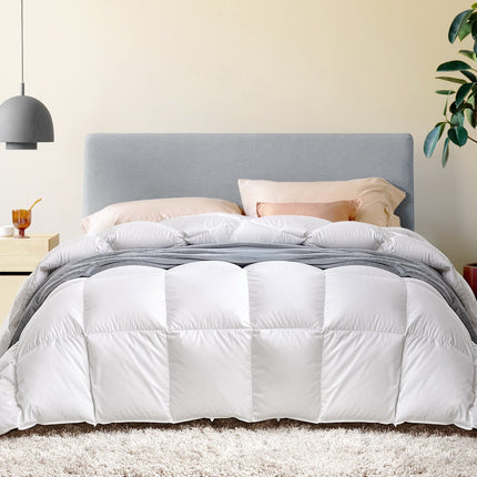 Giselle Bedding 500GSM Goose Down Feather Quilt Super King.