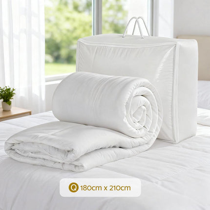 Giselle Bedding Double Size 400GSM Microfiber Quilt All Season Duvet Quilts Comforter Winter Summer.
