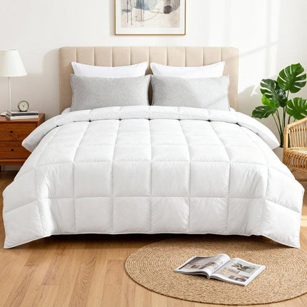 Giselle Bedding Super King Size 400GSM Microfiber Quilt All Season Duvet Quilts Comforter Winter Summer.