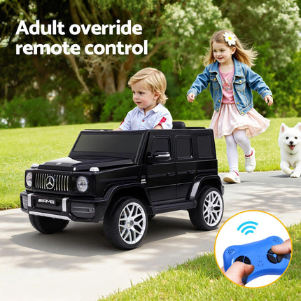 Kids Electric Ride On Car Mercedes-Benz Licensed AMG G63 Toy Cars 12V Black.