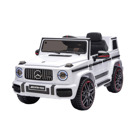 Kids Electric Ride On Car G63 Toy Cars Remote Control White.