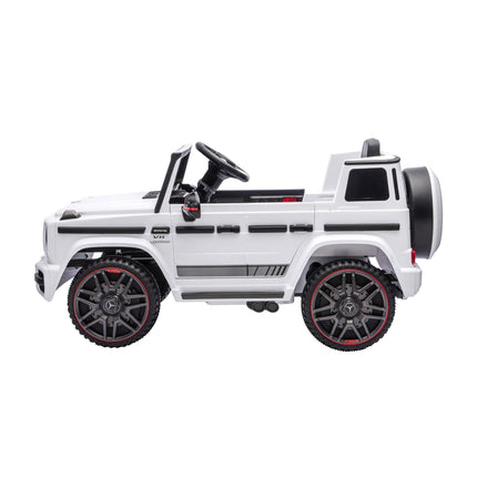 Kids Electric Ride On Car G63 Toy Cars Remote Control White.