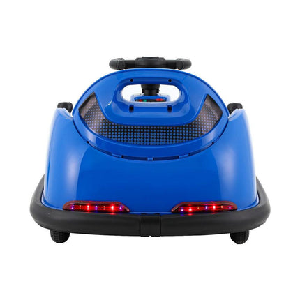 Rigo Kids Ride On Car Bumper Kart 6V Electric Toys Cars Remote Control Blue.