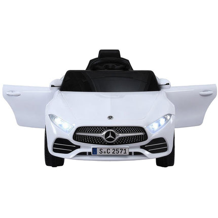 Kids Electric Ride On Car Licensed Outdoor Toys Cars Music Remote White.