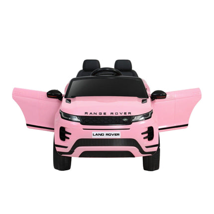 Kids Electric Ride On Car Land Rover Licensed Toy Cars Remote 12V Battery Pink.