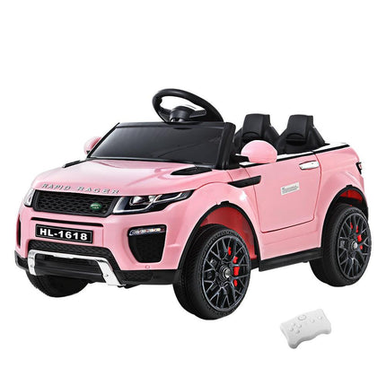 Rigo Kids Electric Ride On Car Range Rover-inspired Toy Cars Remote 12V Pink.