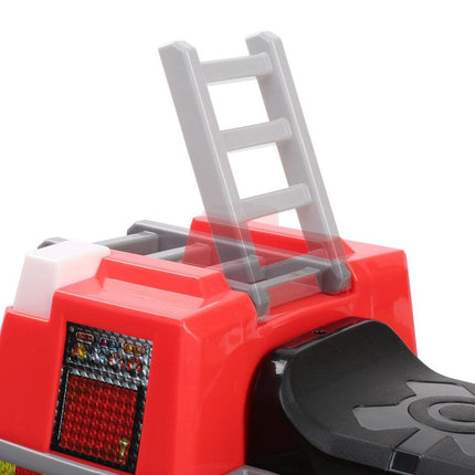 Rigo Kids Electric Ride On Car Fire Engine Fighting Truck Toy Cars 6V Red.