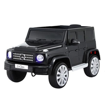 Kids Ride On Car Licensed Mercedes-Benz G500 Electric Toys Horn Remote 12V Black.