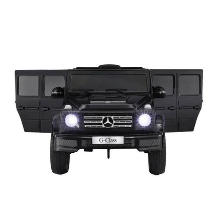 Kids Ride On Car Licensed Mercedes-Benz G500 Electric Toys Horn Remote 12V Black.
