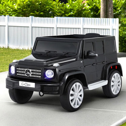 Kids Ride On Car Licensed Mercedes-Benz G500 Electric Toys Horn Remote 12V Black.