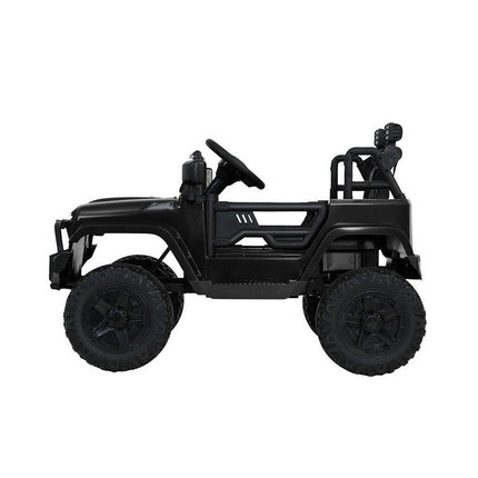 Rigo Kids Electric Ride On Car Jeep Toy Cars Remote 12V Black.