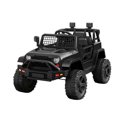 Rigo Kids Electric Ride On Car Jeep Toy Cars Remote 12V Black.